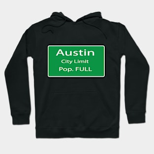 austin population full Hoodie